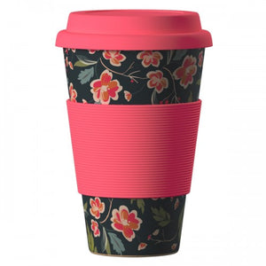 Eco Bamboo Cup Japaneese Cherry 400ml - Great Gift Idea